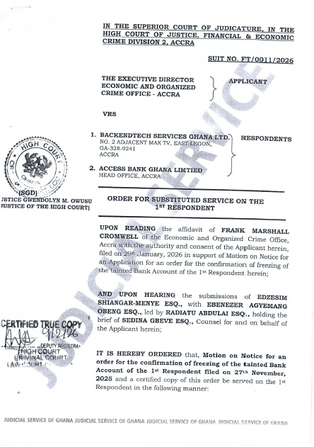 BACKEND TECH FRONTPAGE