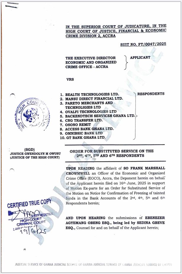 EOCO VRS HEALTH TECHNOLOGIES
