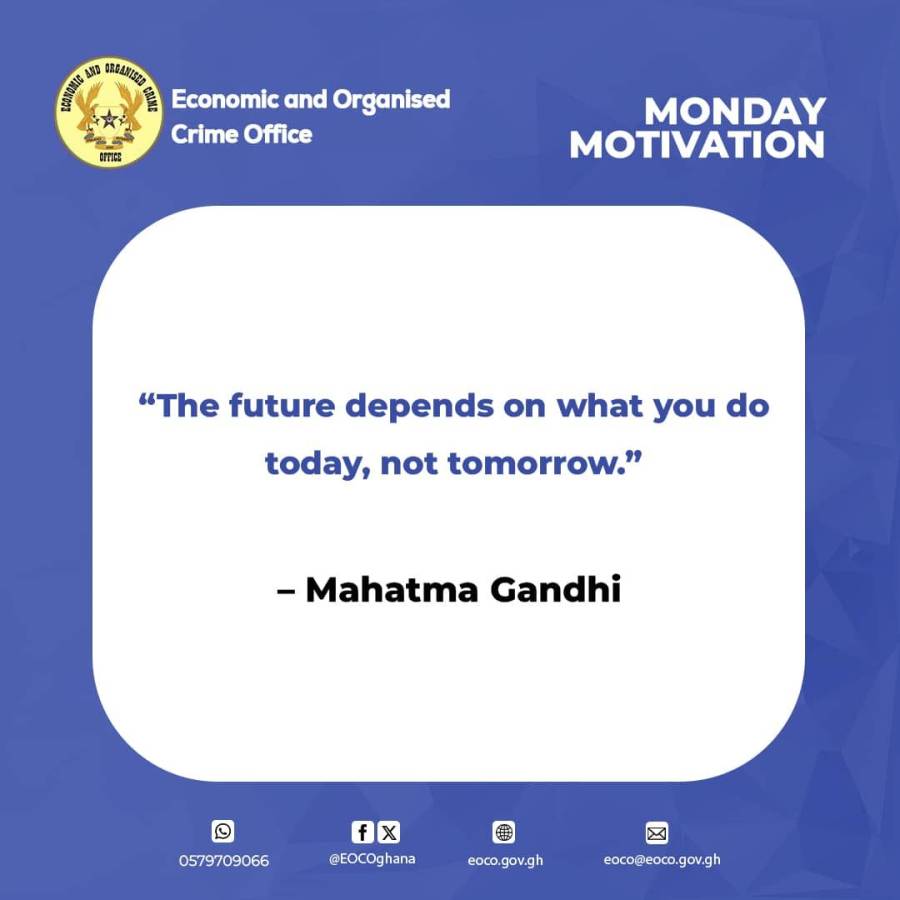 Monday Motivation - The future depends on what you do today