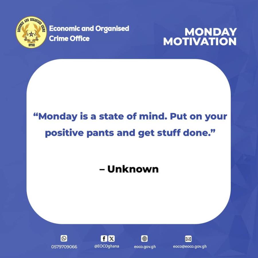 MONDAY MOTIVATION - Put on your positive pants and get stuff done. 