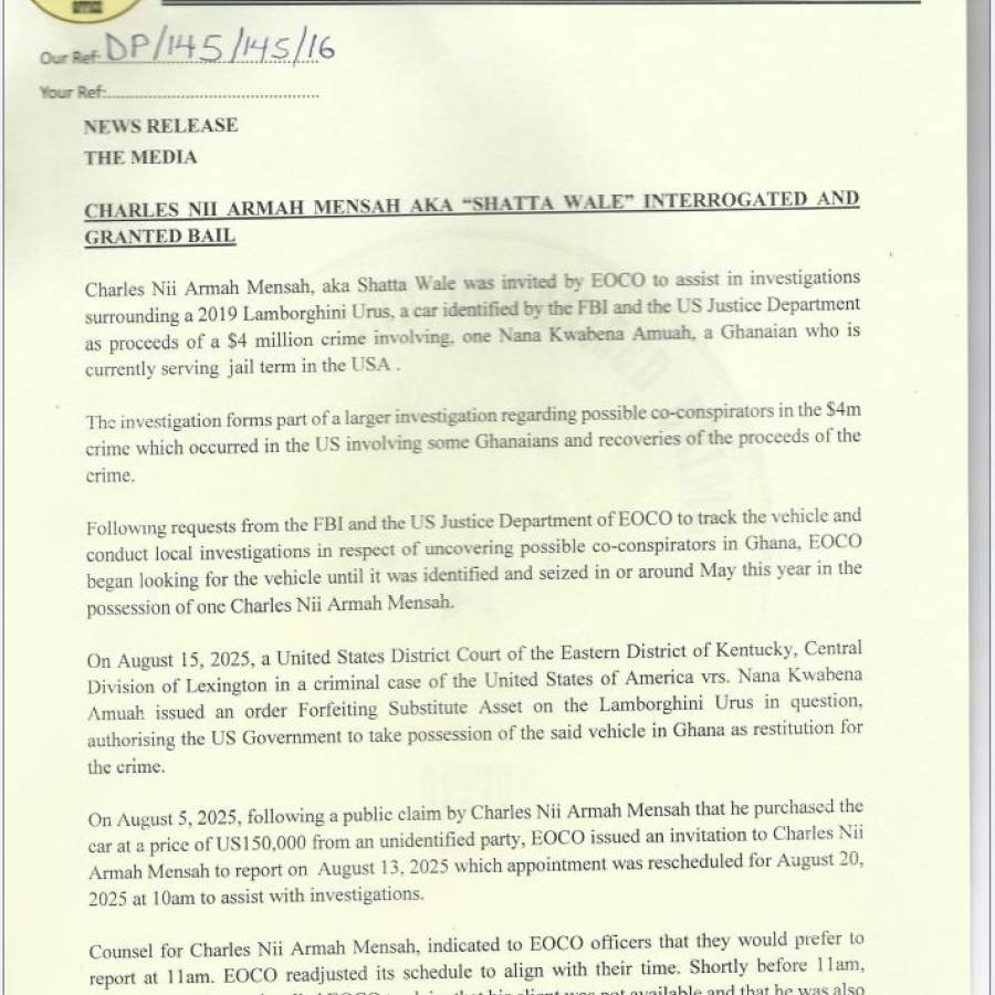 CHARLES NII ARMAH MENSAH AKA 