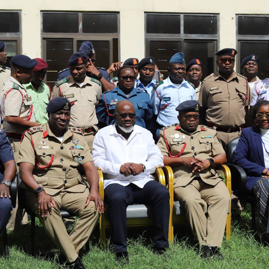 MALAWI DEFENCE FORCE COMMAND AND STAFF COLLEGE PAYS COURTESY CALL TO EOCO