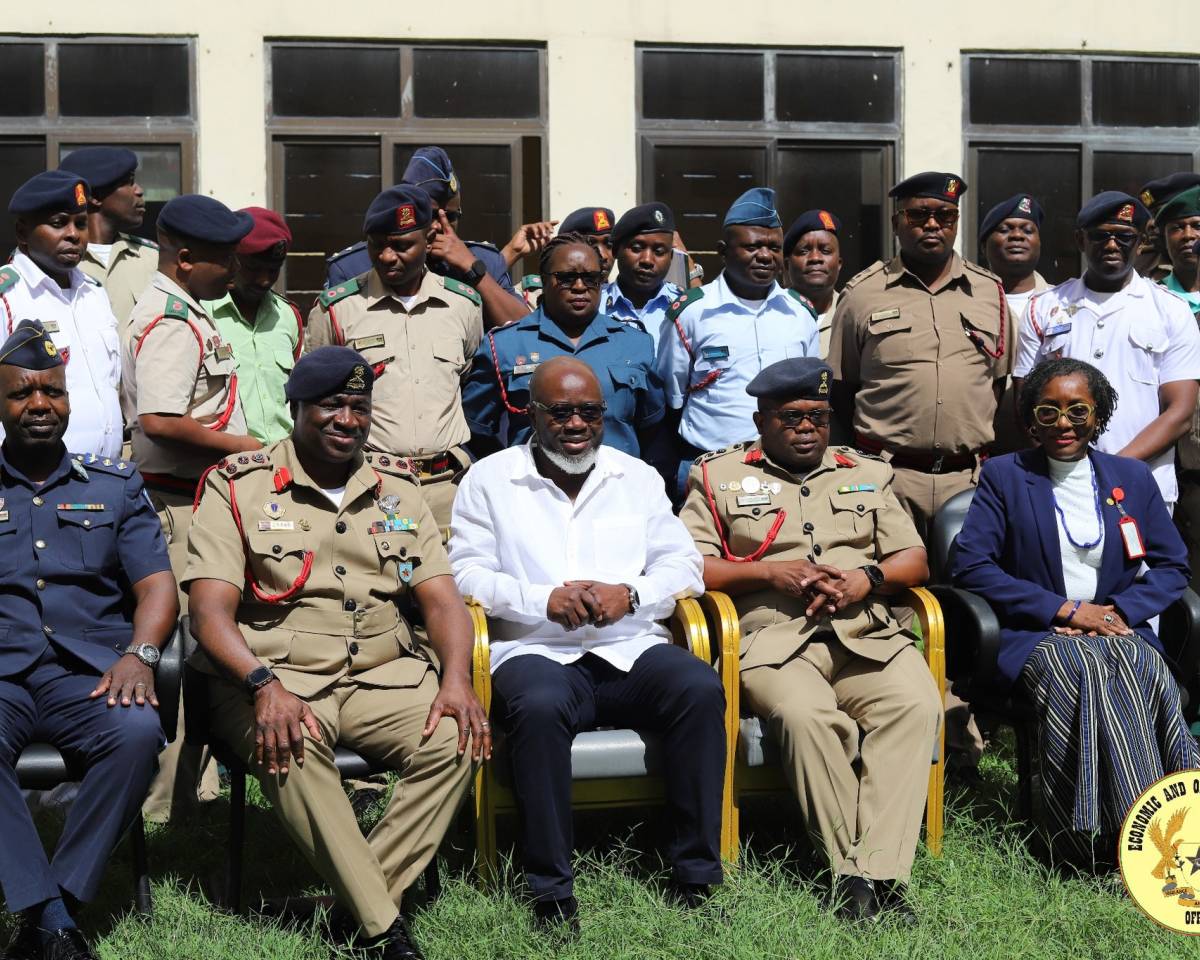 MALAWI DEFENCE FORCE COMMAND AND STAFF COLLEGE PAYS COURTESY CALL TO EOCO